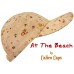 "At The Beach"  Seashell Starfish Sand Dollar Baseball Ball Cap by Calico Caps  eb-85743342